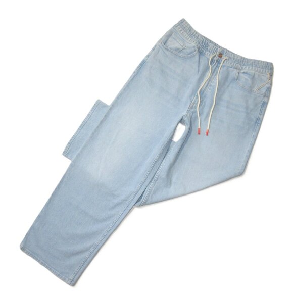 NWT Mother The Drawn Tagger Flood in Cowabunga Loose Slouchy Jeans 30 - Picture 6 of 13